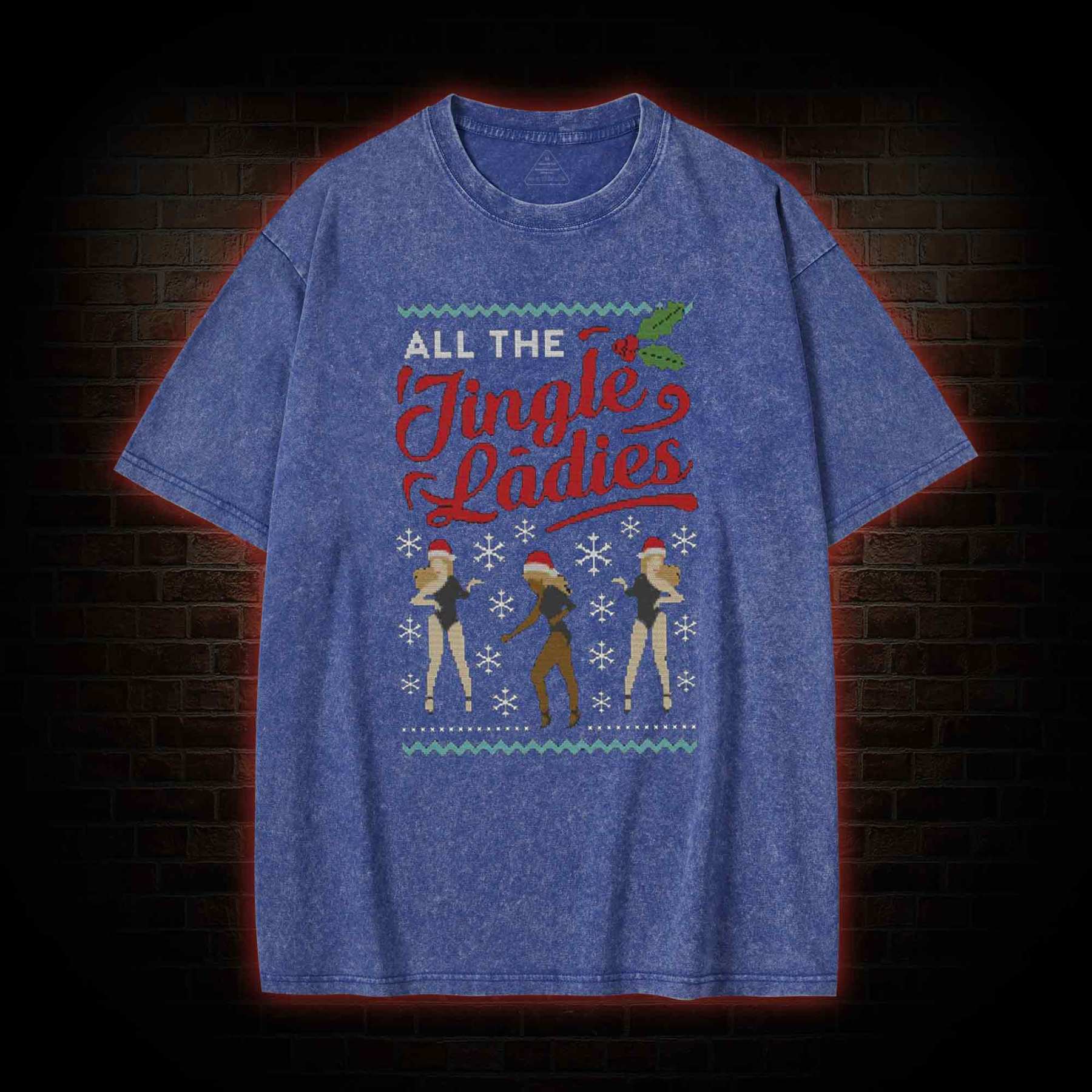 All The Jungle Ladies Washed T-shirt