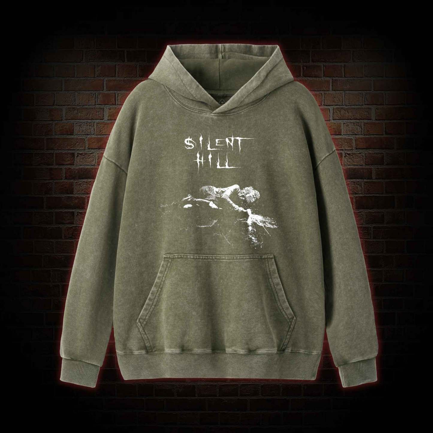 Silent Night Washed Hoodie