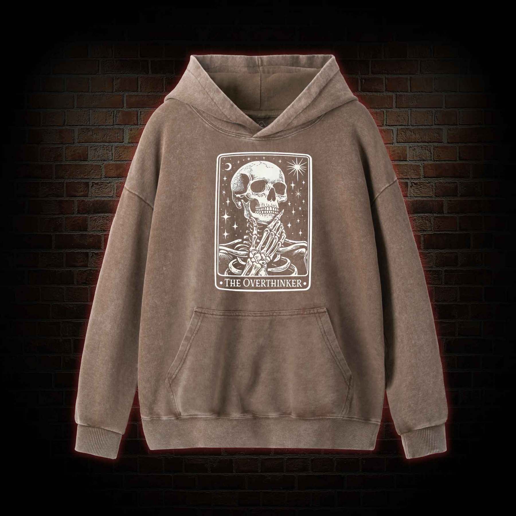 The Overthinker Washed Hoodie