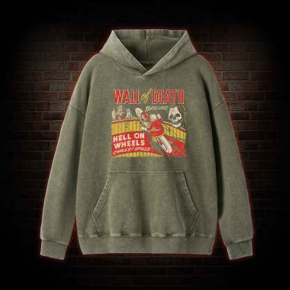 Wall of Death Washed Hoodie