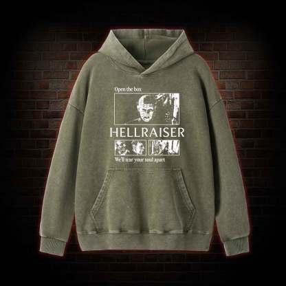 We'll Tear Your Soul Apart Washed Hoodie