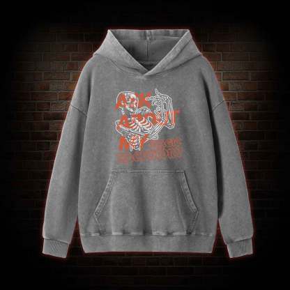 Ask about My Tragic Backstory Washed Hoodie