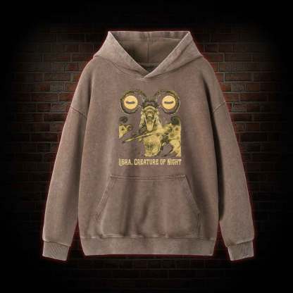 Creature of Night Washed Hoodie