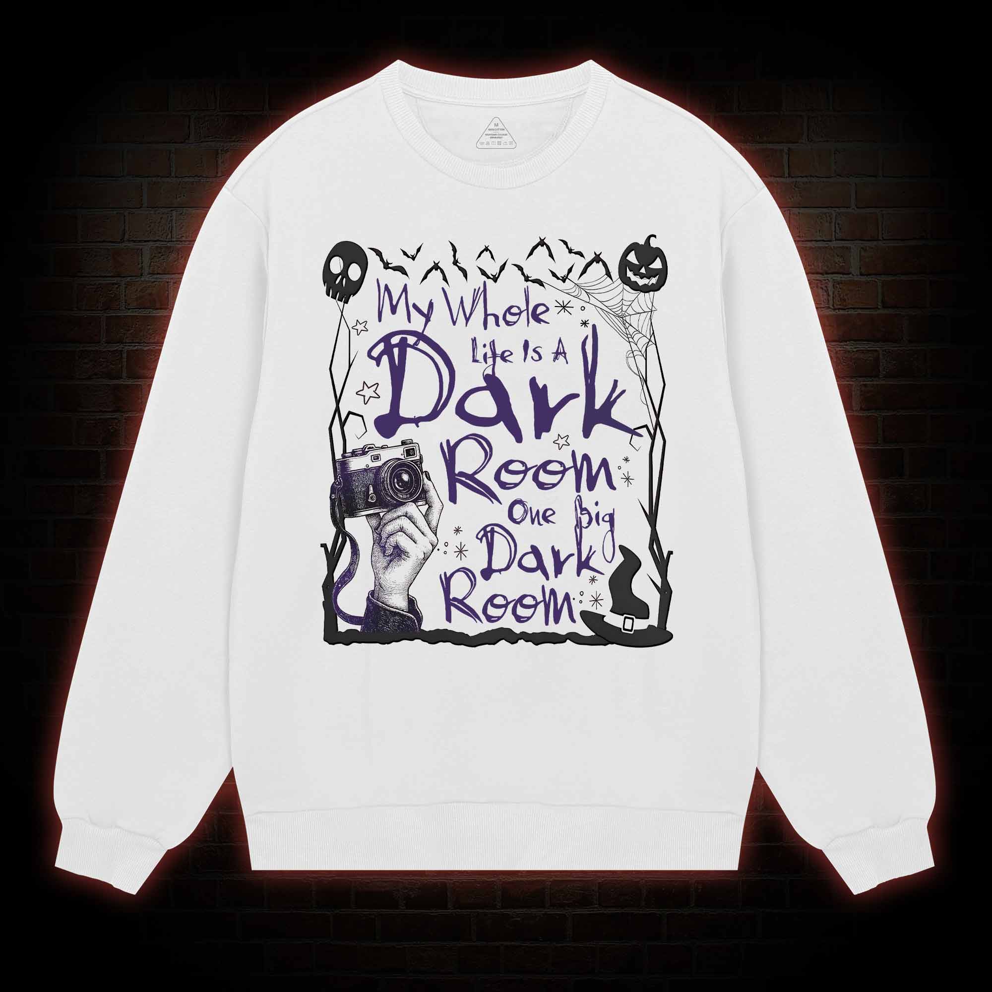 My Whole Life is A Dark Room Sweatshirt