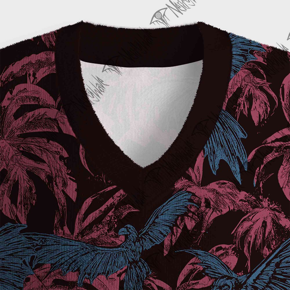 Crows Fly among the Palm Trees Sweatershirt Vest