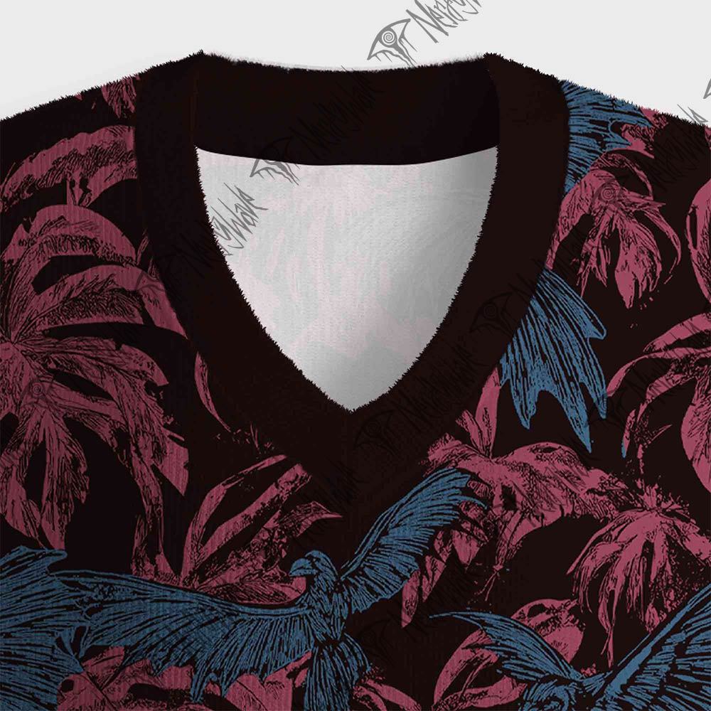 Crows Fly among the Palm Trees Sweatershirt Vest