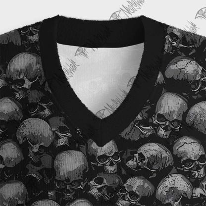 A wall of skeletons Sweatershirt Vest