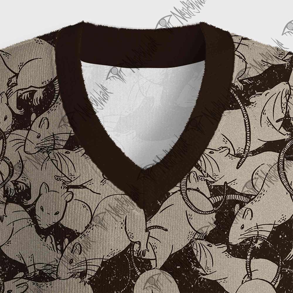 Black Death Sweatershirt Vest