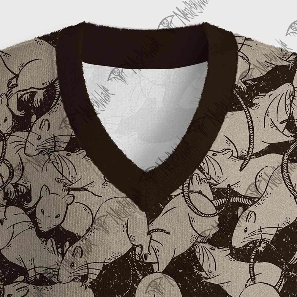 Black Death Sweatershirt Vest