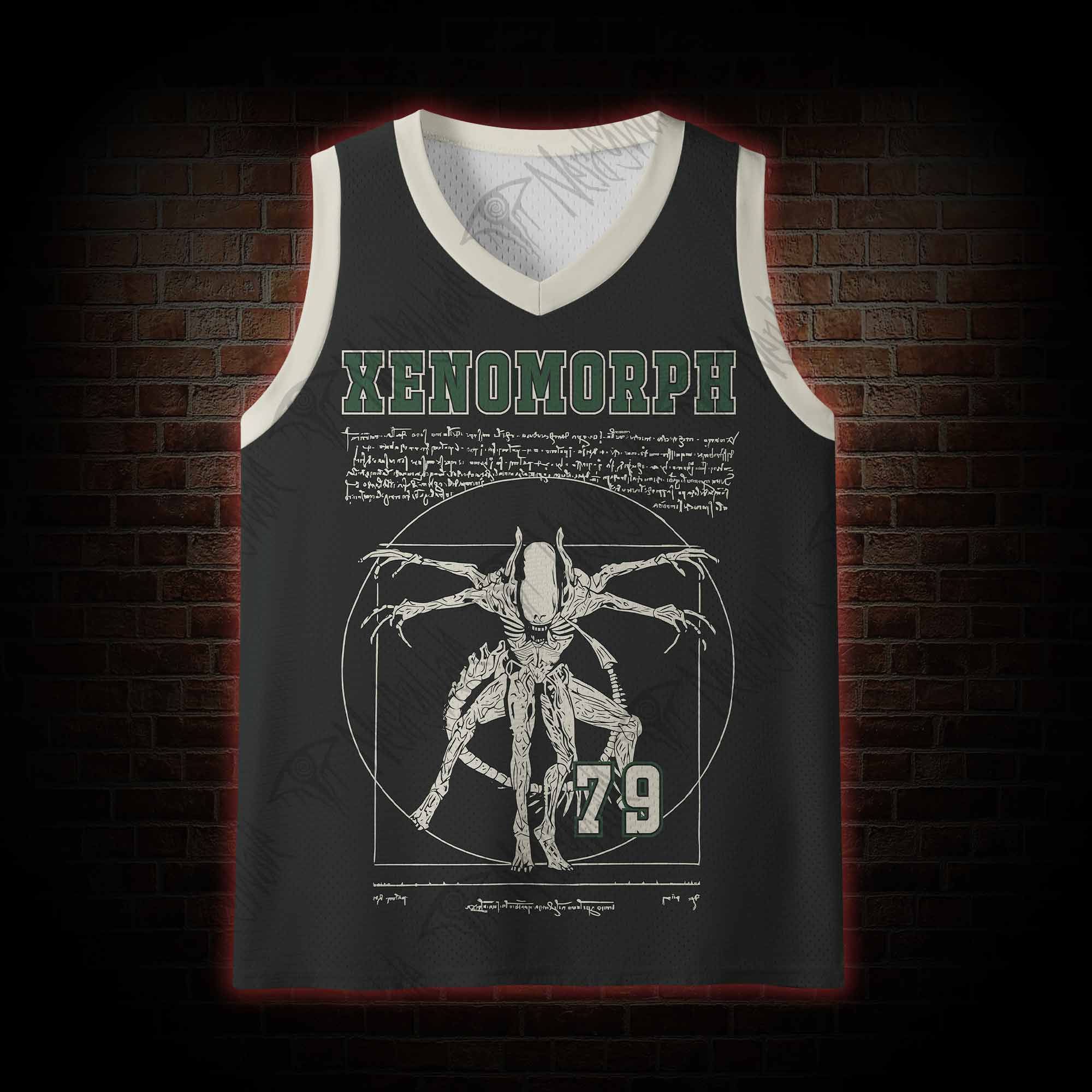 Alien Mesh Jersey Tank Top