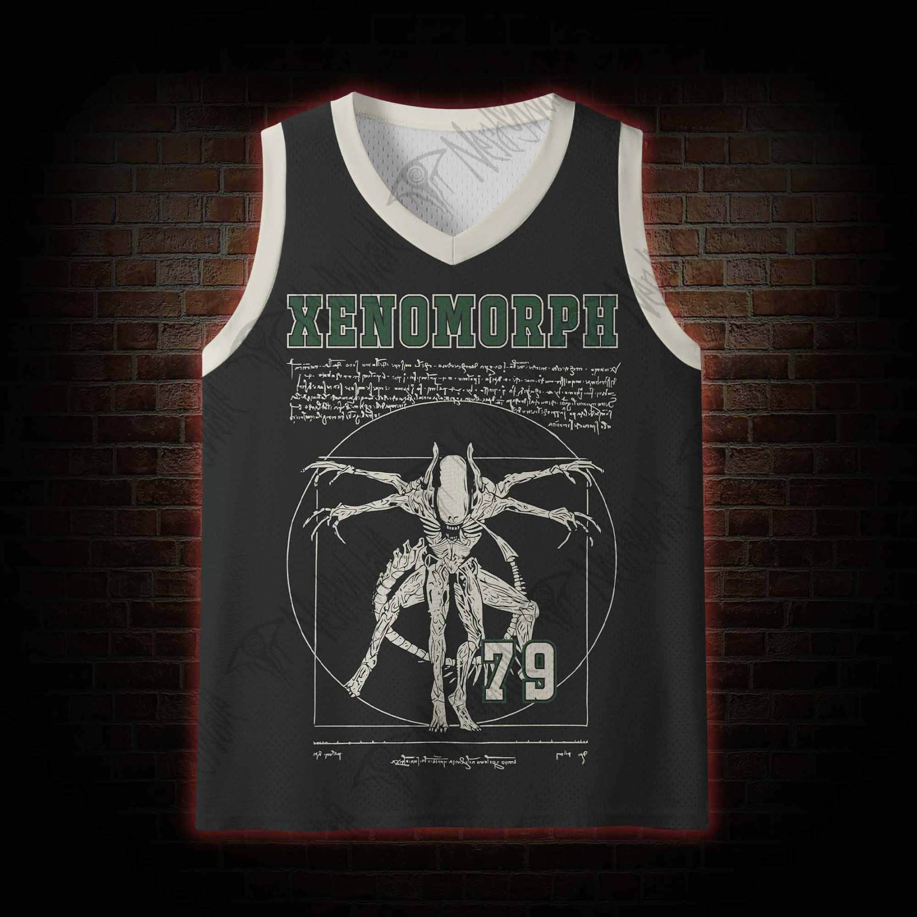 Alien Mesh Jersey Tank Top
