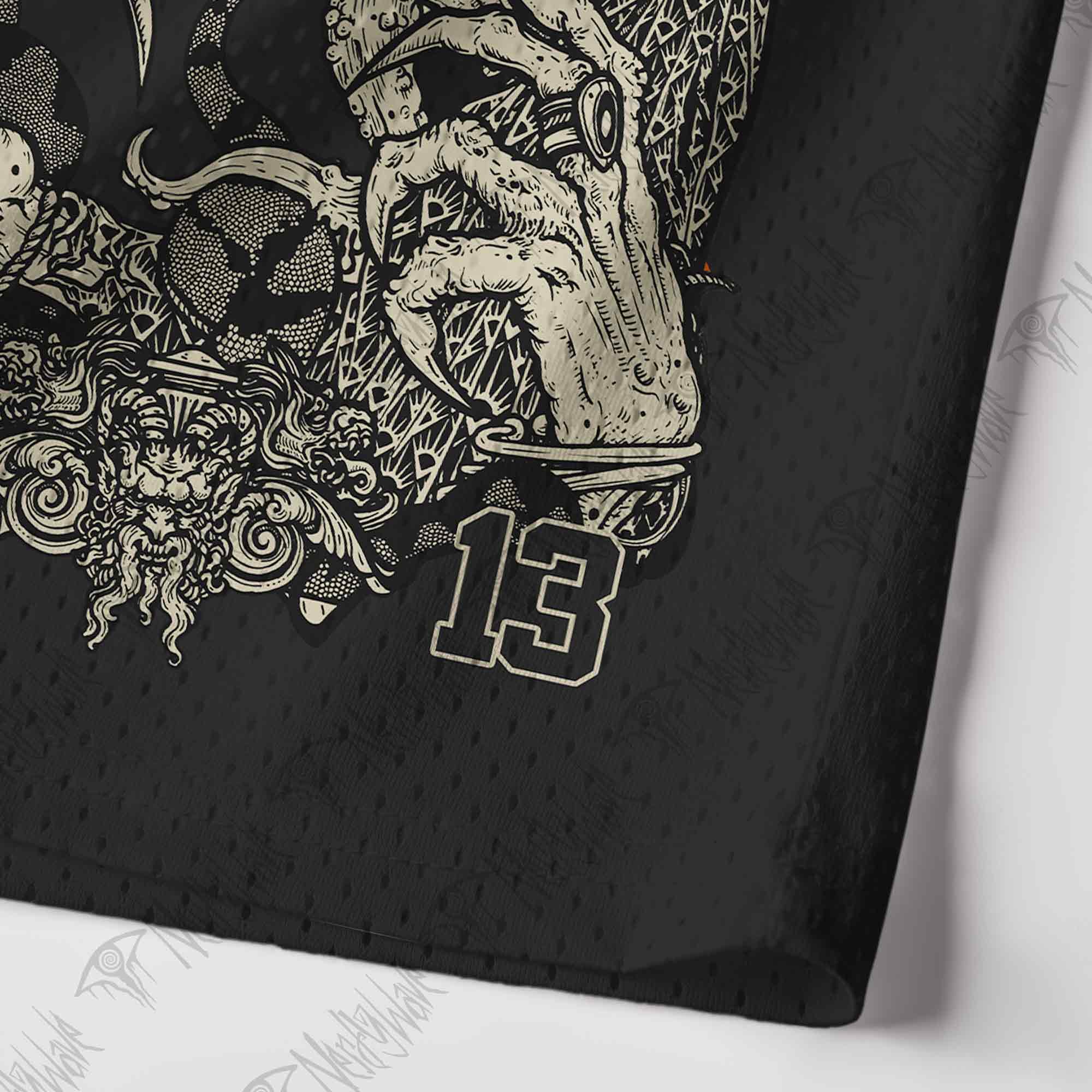 Memento Mori Horror Mesh Jersey Tank Top