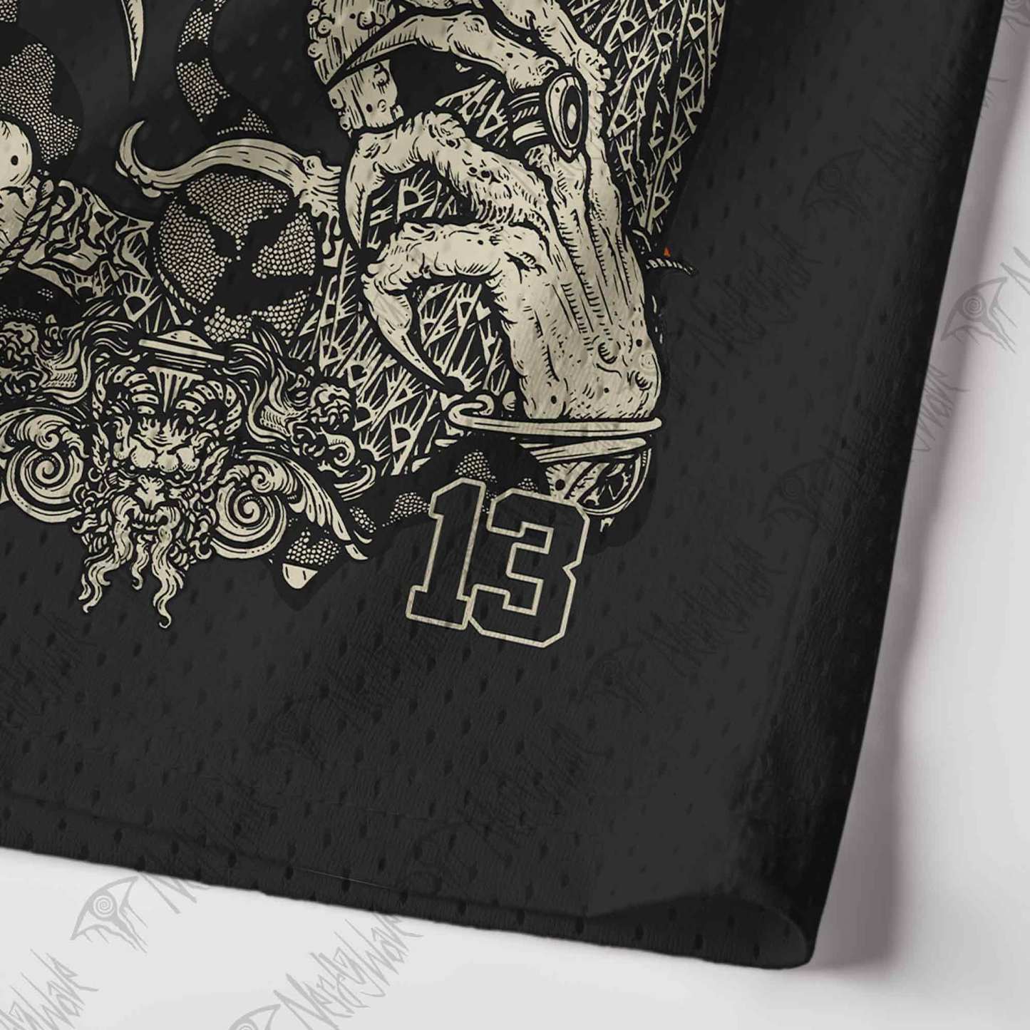 Memento Mori Horror Mesh Jersey Tank Top