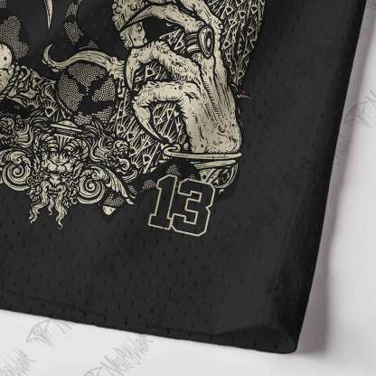 Memento Mori Horror Mesh Jersey Tank Top