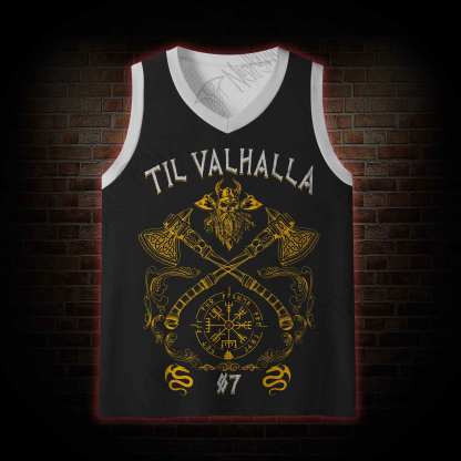 Til Valhalla Mesh Jersey Tank Top