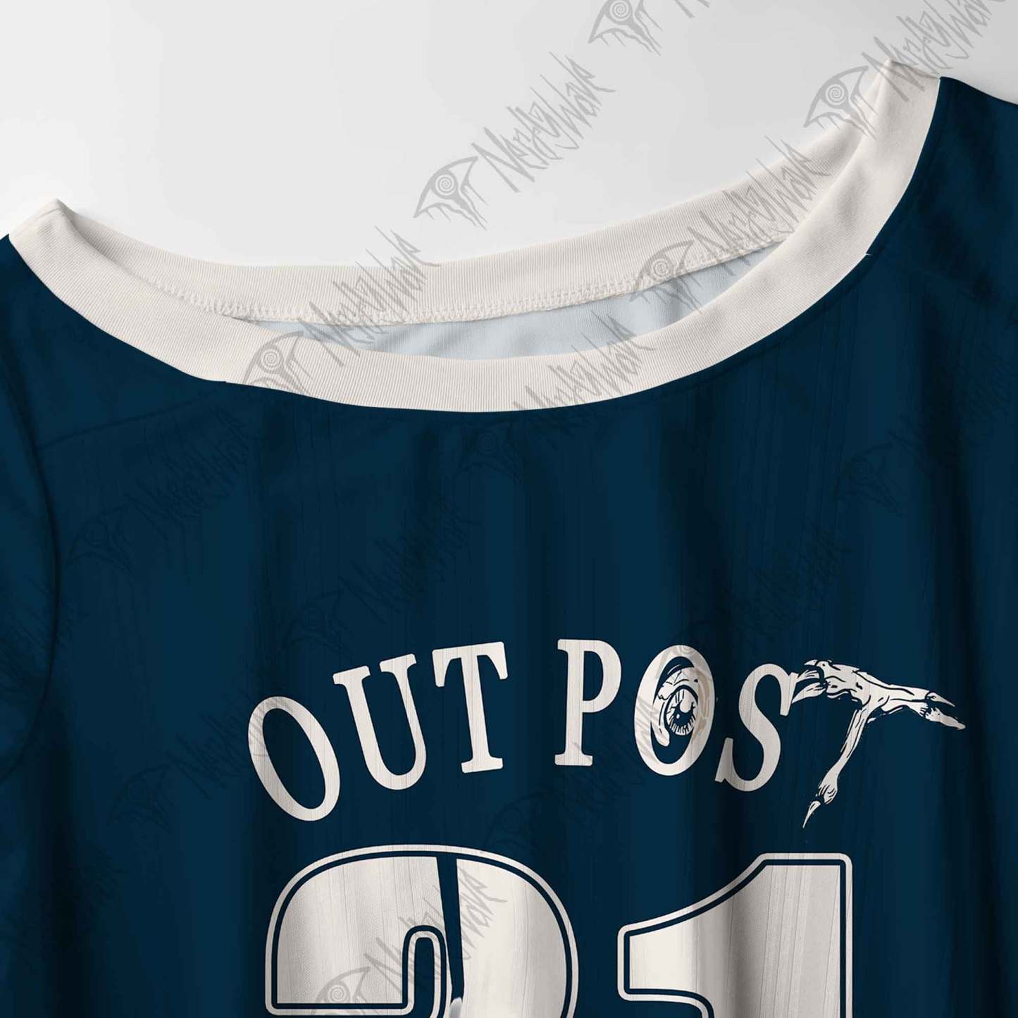 Retro The Thing Off Shoulder Jersey