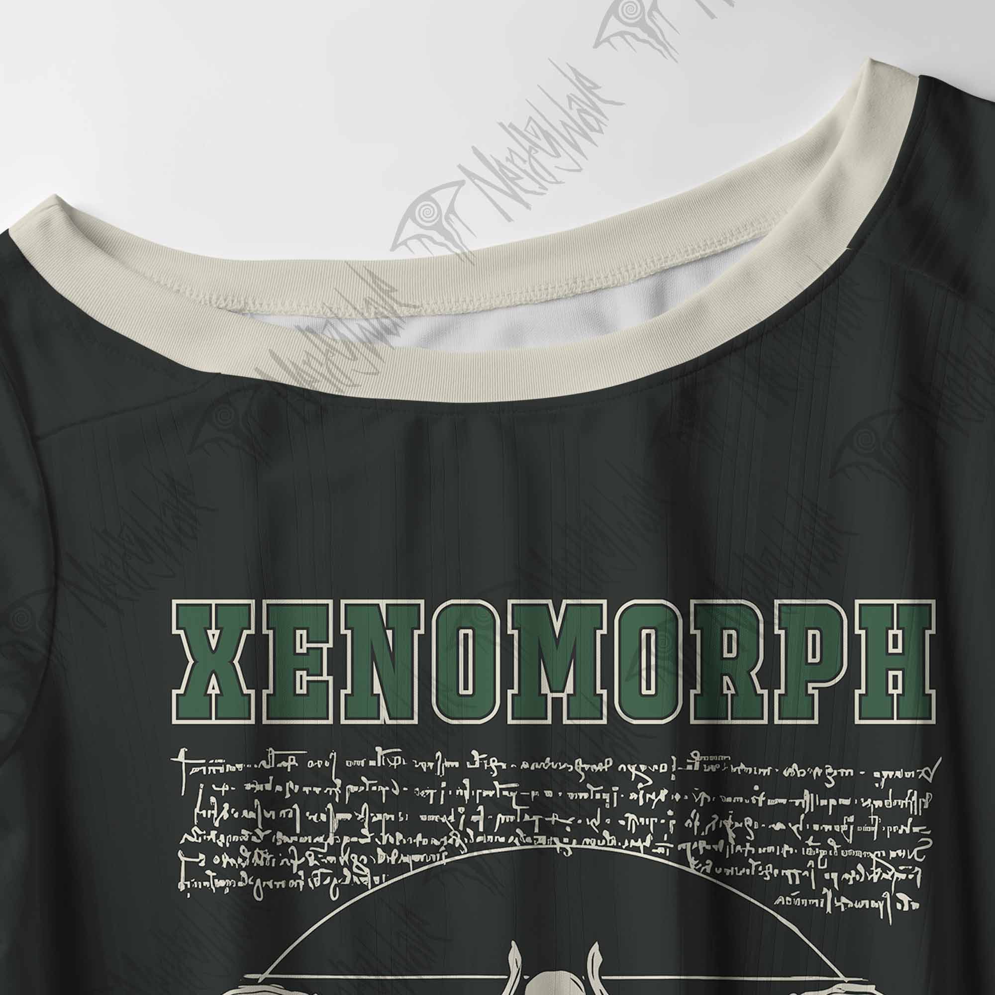 Alien Horror Off Shoulder Jersey