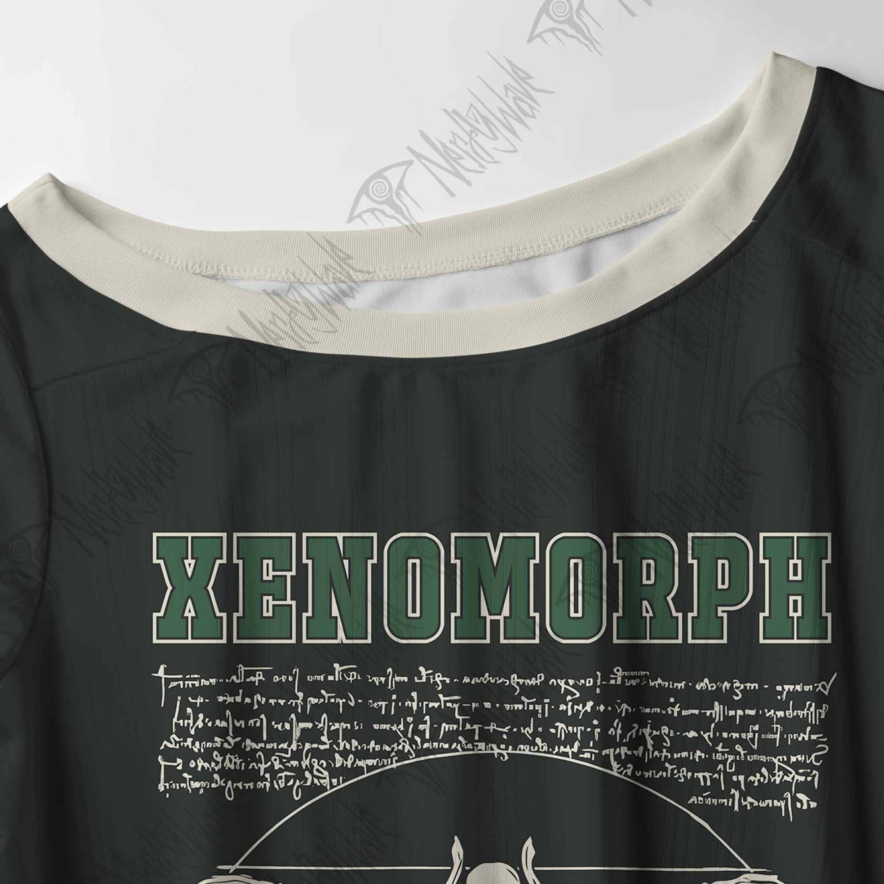 Alien Horror Off Shoulder Jersey