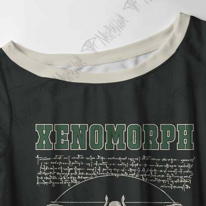 Alien Horror Off Shoulder Jersey