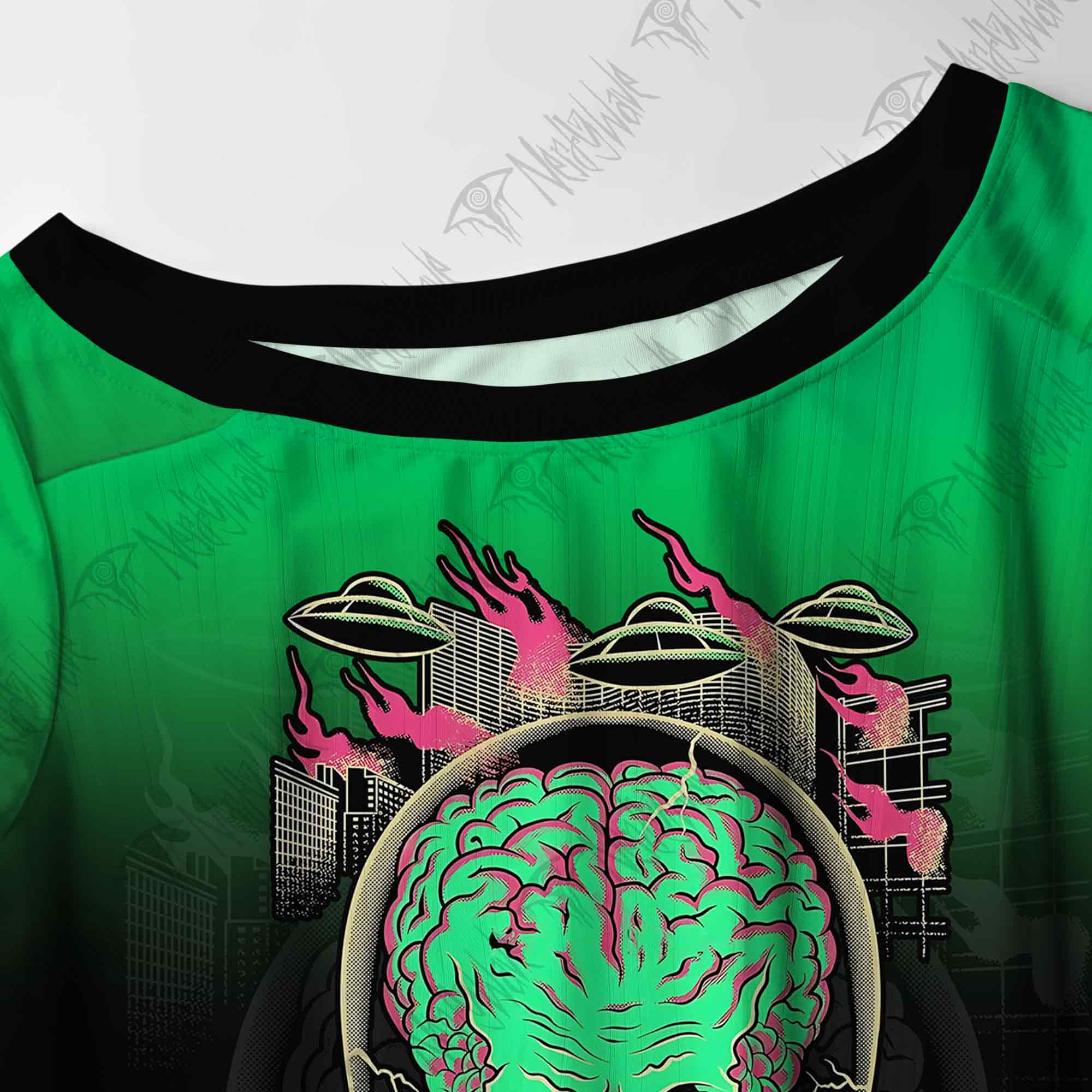 Destroy All Humans! Off Shoulder Jersey