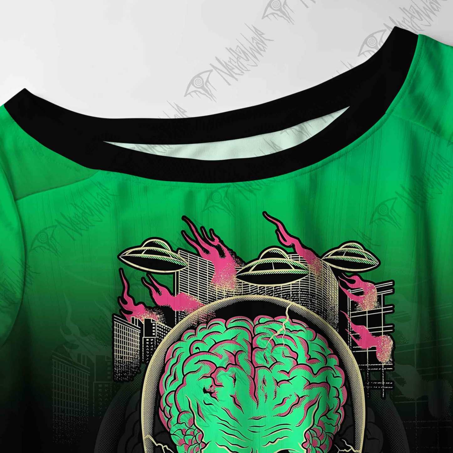 Destroy All Humans! Off Shoulder Jersey