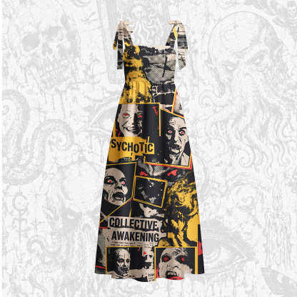 They're Coming to Get You, Barbara Tie Shoulder Maxi Dress