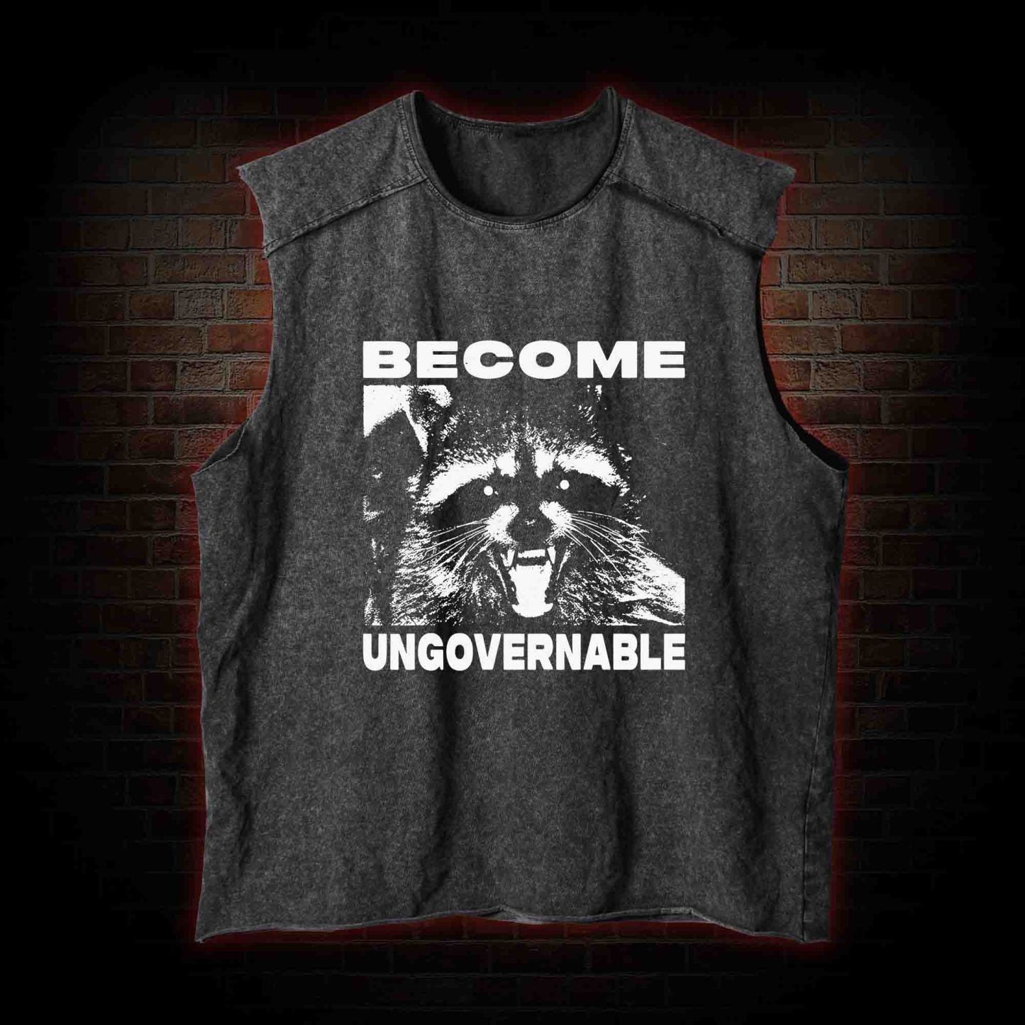 Become Ungovernable Vintage Washed Tank Top