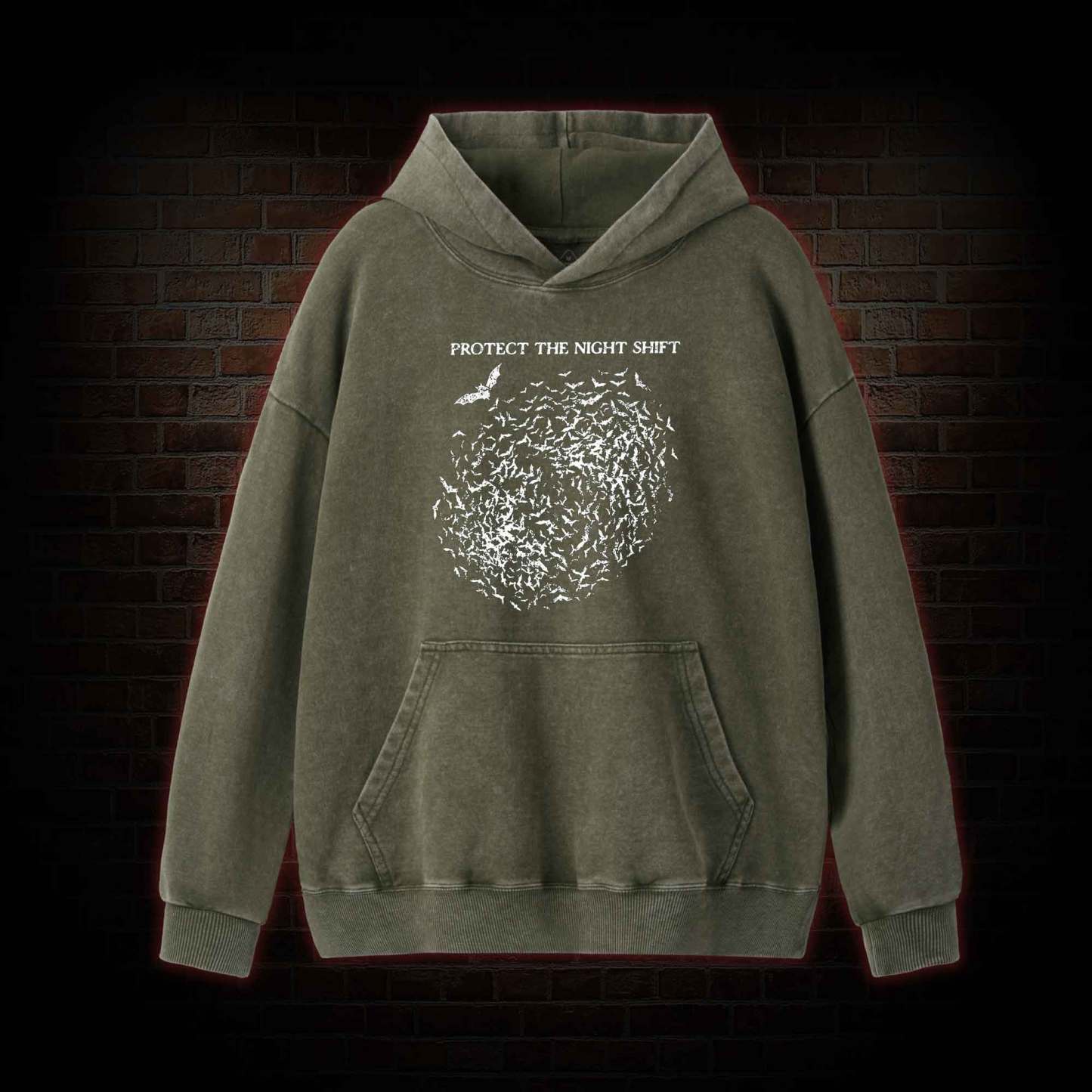 Bat Conservation Washed Hoodie