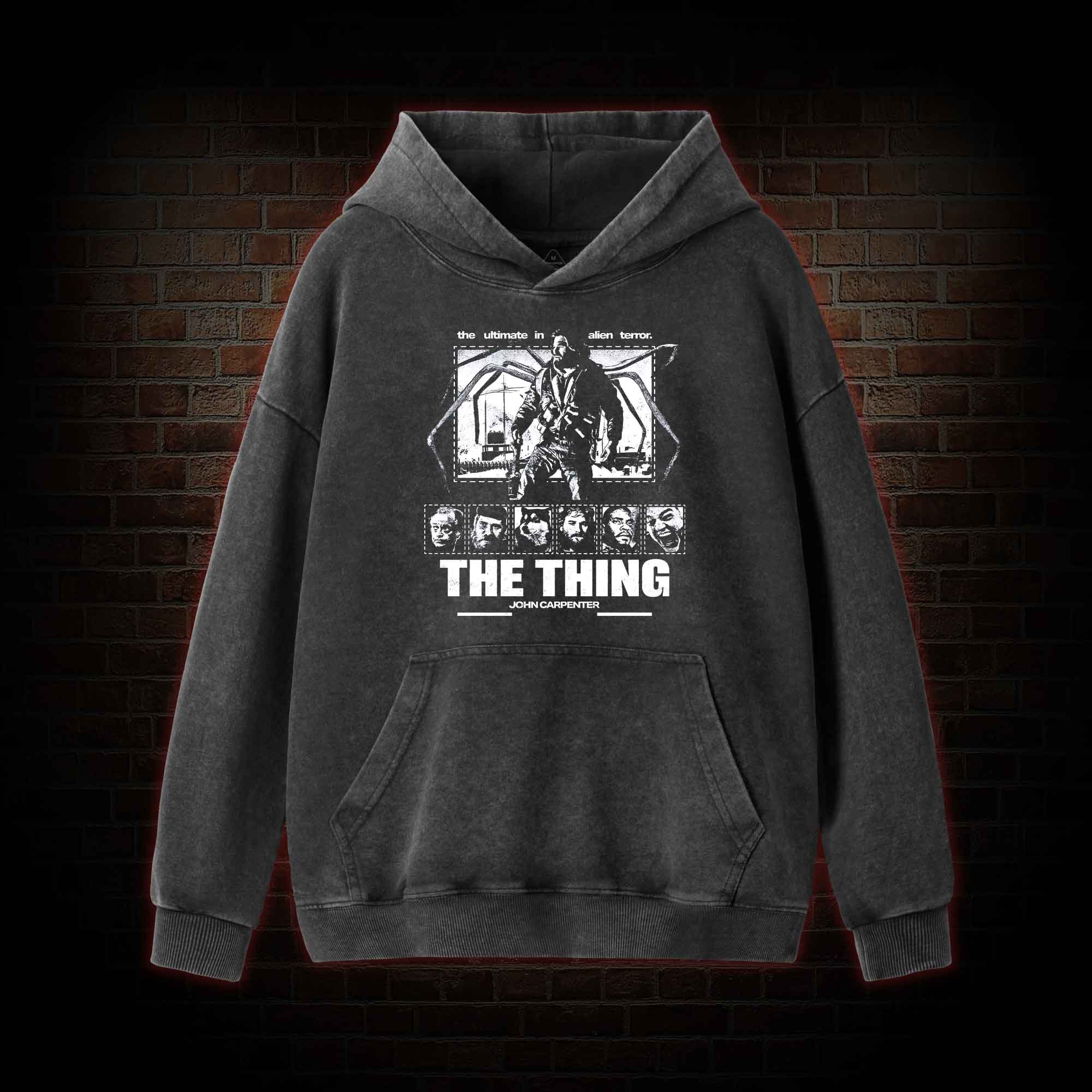 The Ultimate in Alien Terror Washed Hoodie