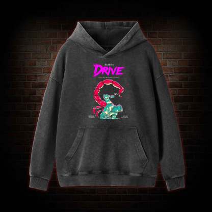 There are No Clean Getaways Washed Hoodie