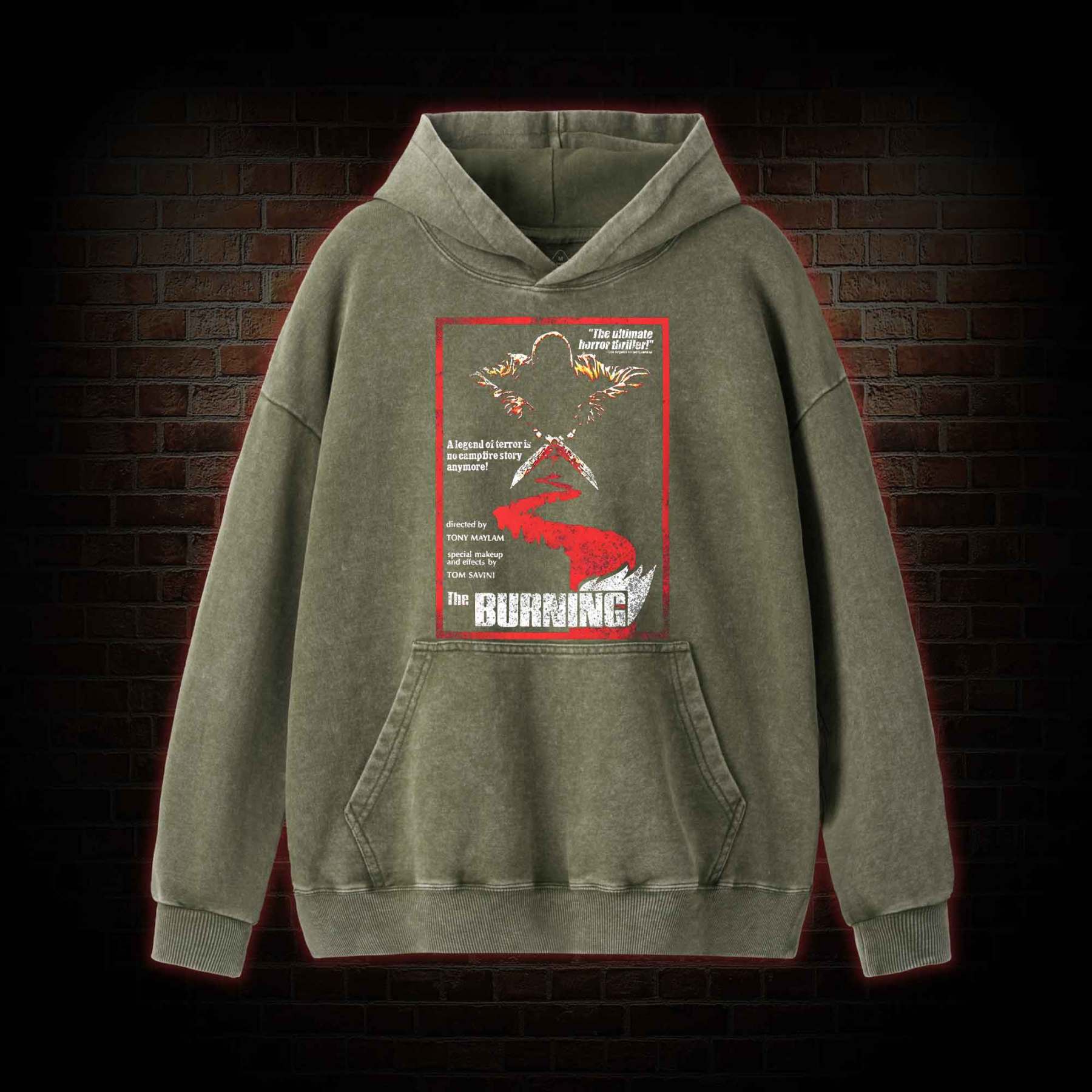 The Ultimate Horror Thriller Washed Hoodie