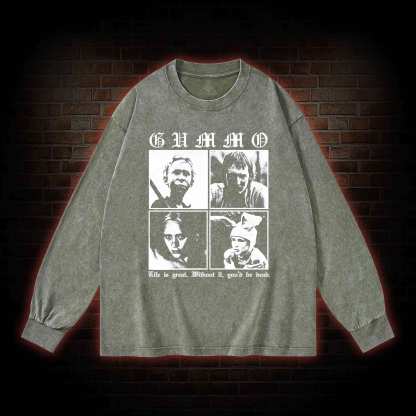 Life is Great Washed Long-Sleeve T-shirt