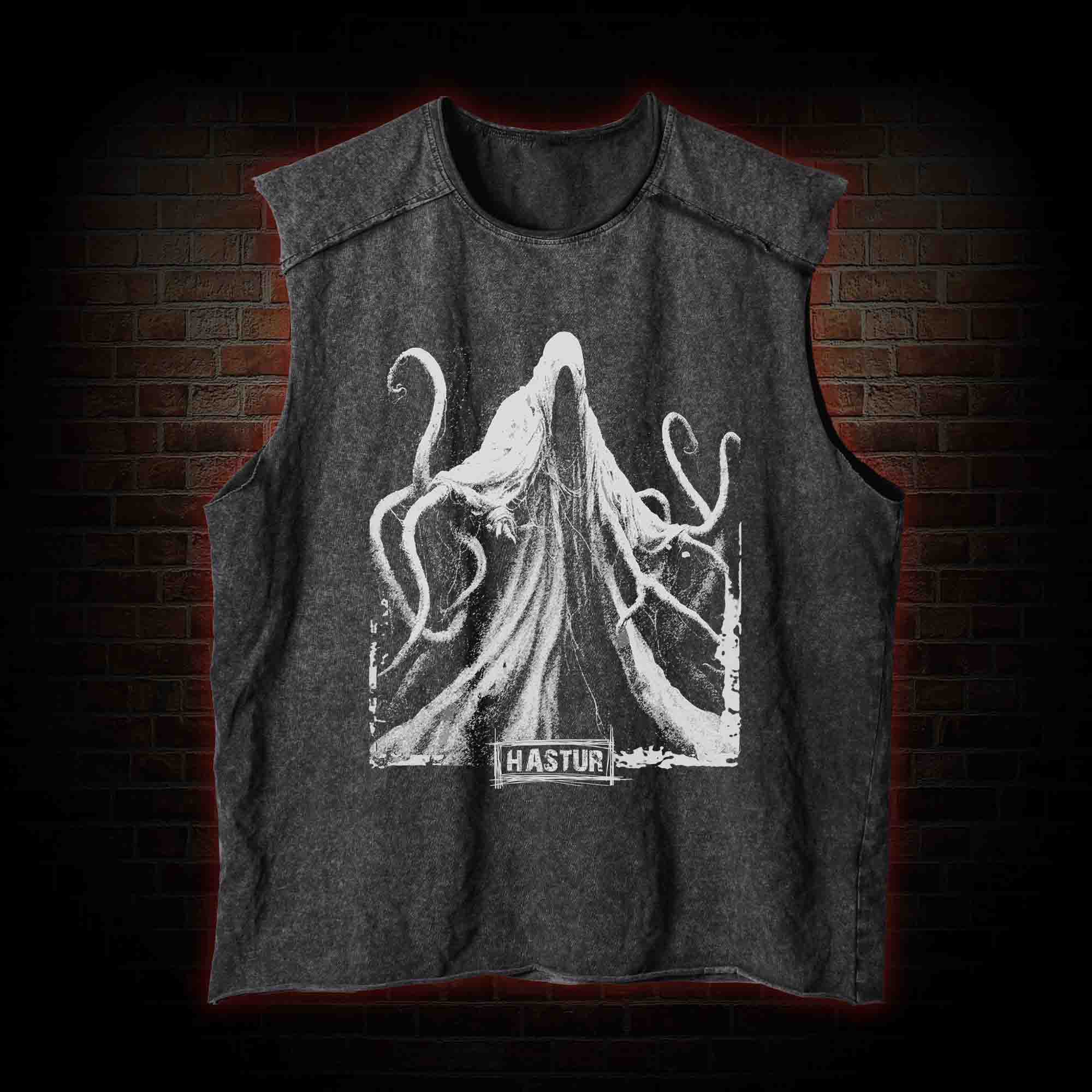 Hastur the Unspeakable Vintage Washed Tank Top
