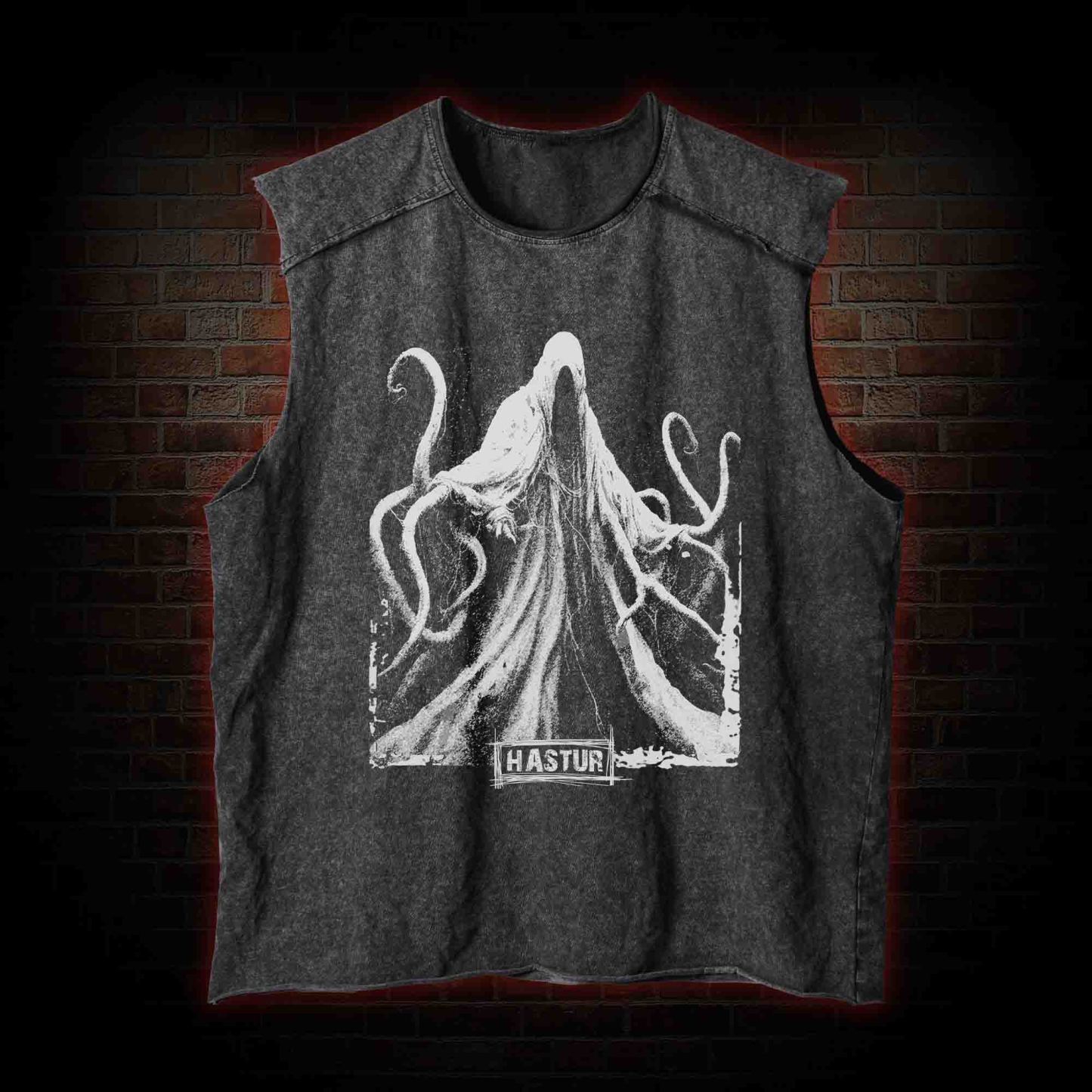 Hastur the Unspeakable Vintage Washed Tank Top