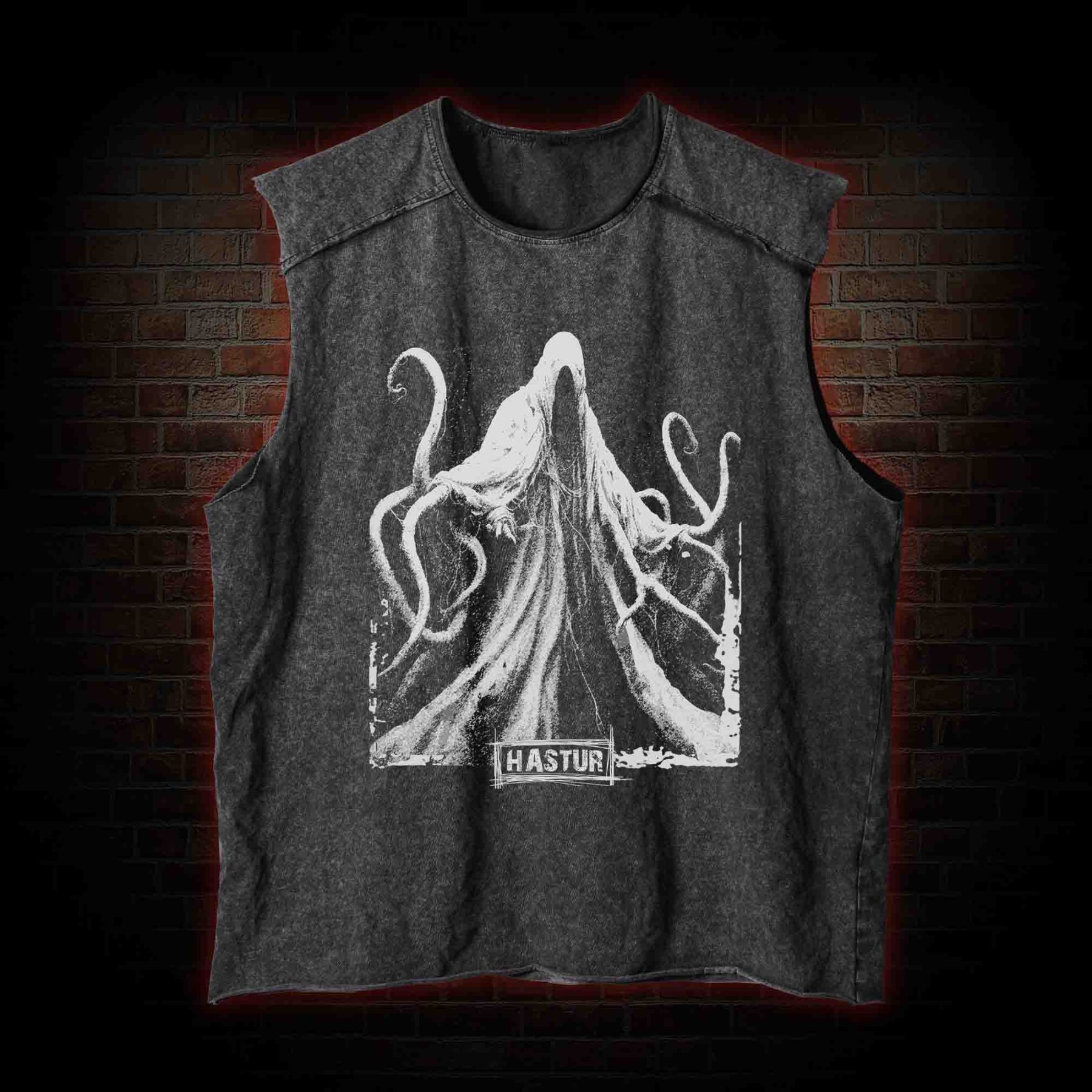 Hastur the Unspeakable Vintage Washed Tank Top