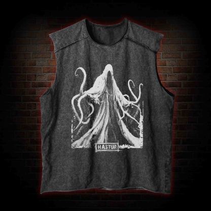 Hastur the Unspeakable Vintage Washed Tank Top