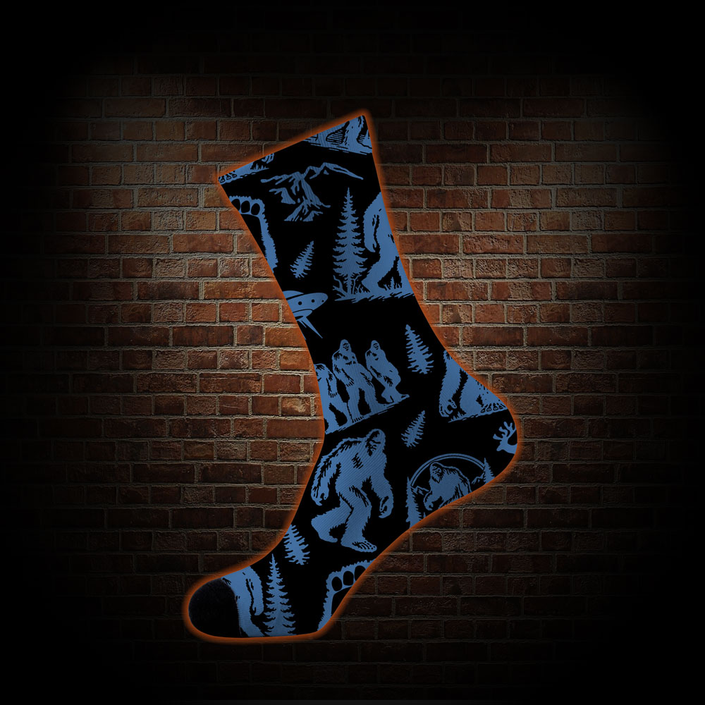 Funny Bigfoot Socks