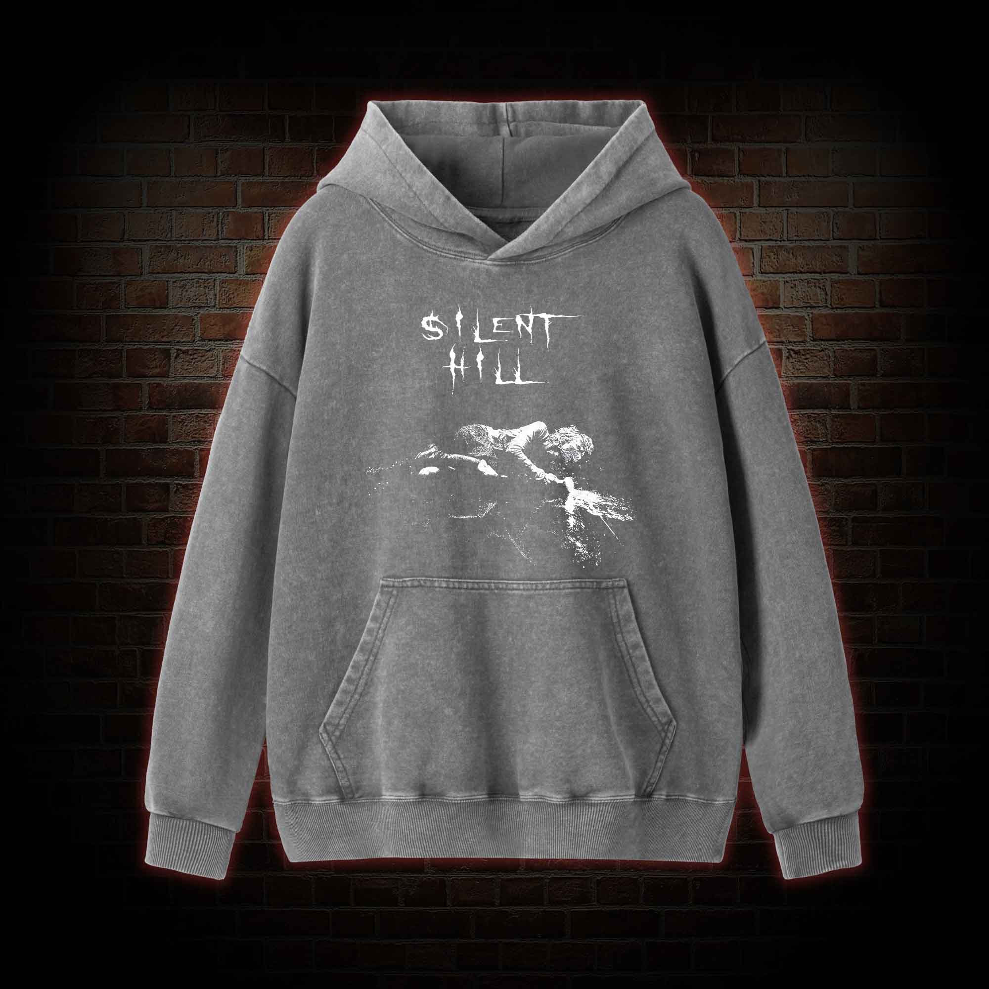 Silent Night Washed Hoodie