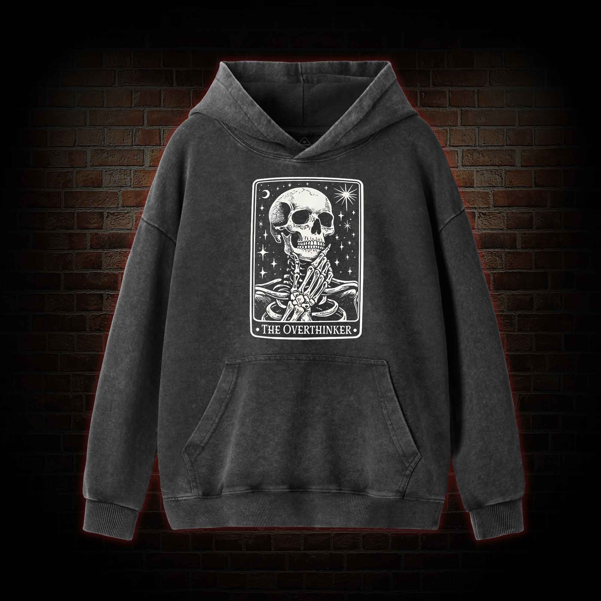 The Overthinker Washed Hoodie