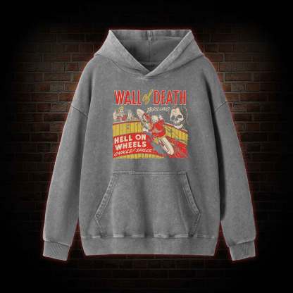 Wall of Death Washed Hoodie