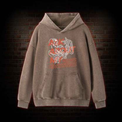 Ask about My Tragic Backstory Washed Hoodie