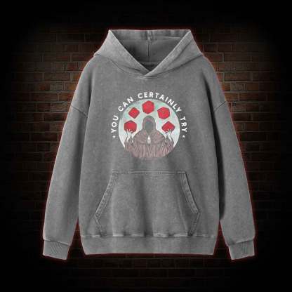 You Can Certainly Try Washed Hoodie