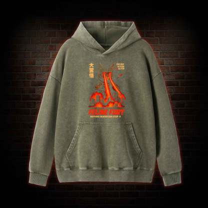 Pure Cat Rampage Washed Hoodie