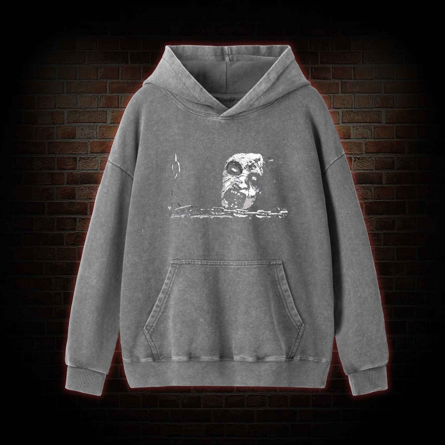 Demonic Spirits Washed Hoodie