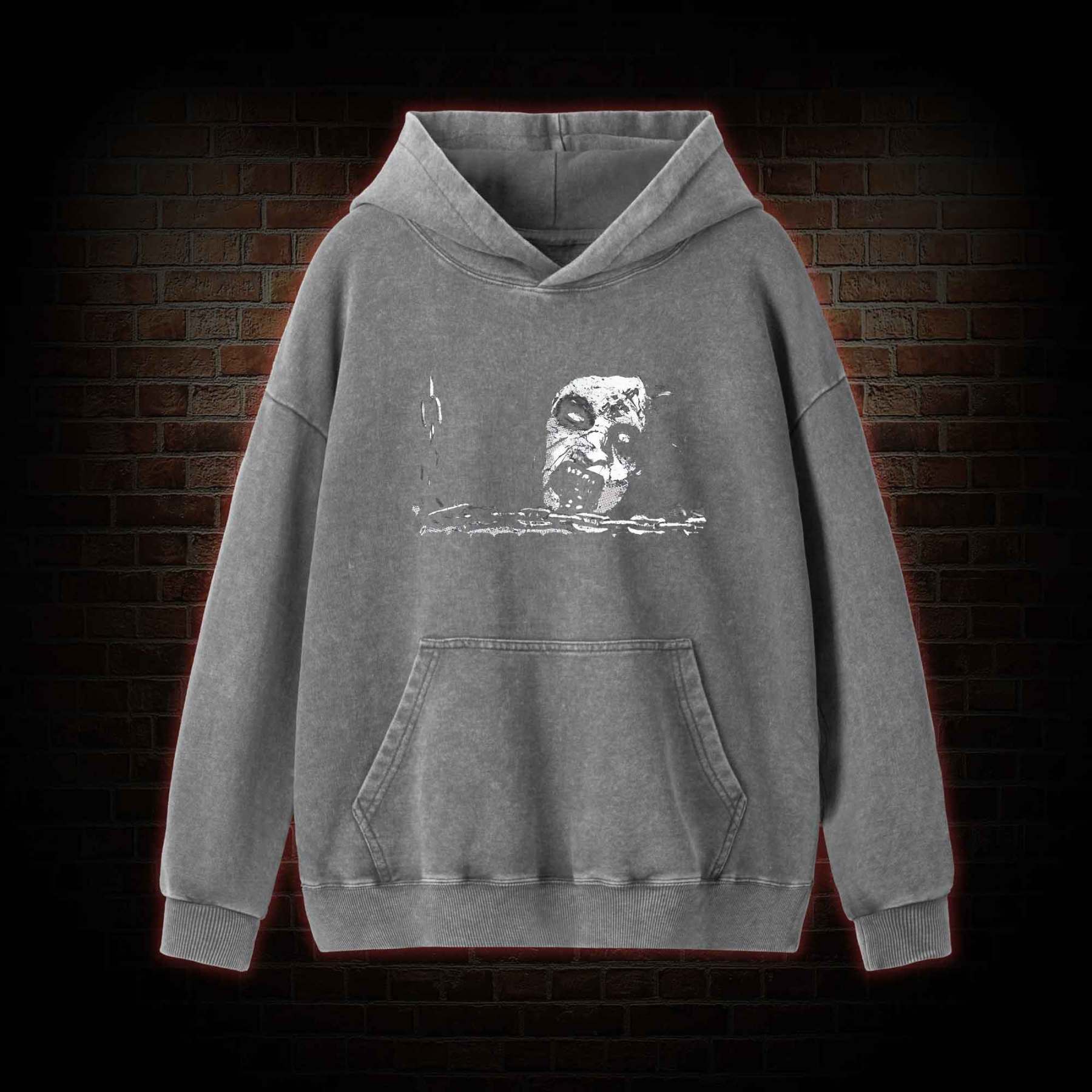 Demonic Spirits Washed Hoodie