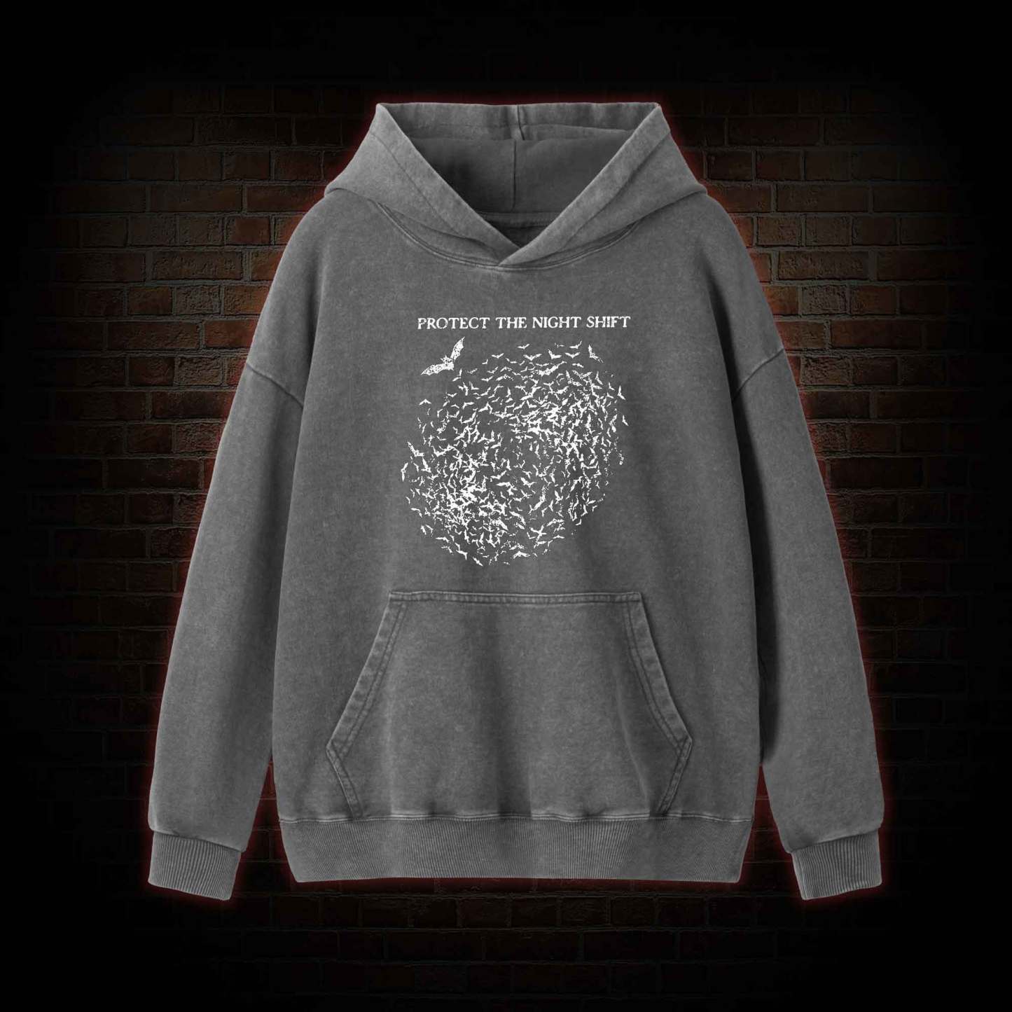 Bat Conservation Washed Hoodie
