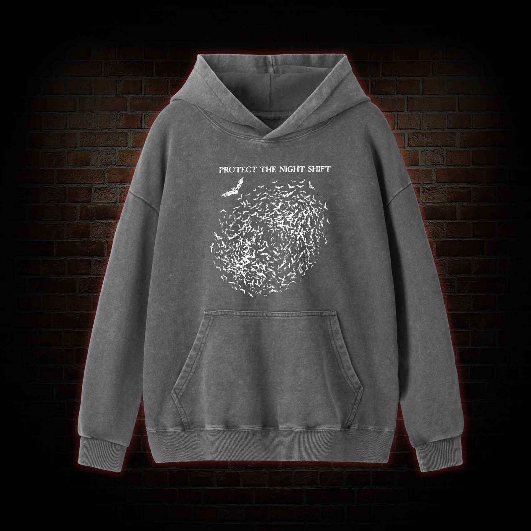 Bat Conservation Washed Hoodie