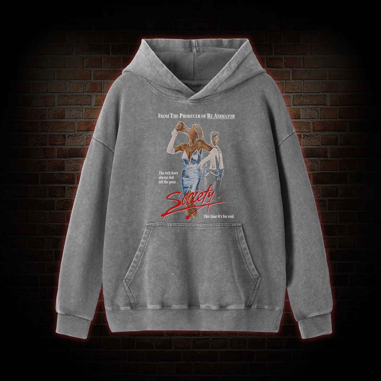 This Time it's for Real Washed Hoodie