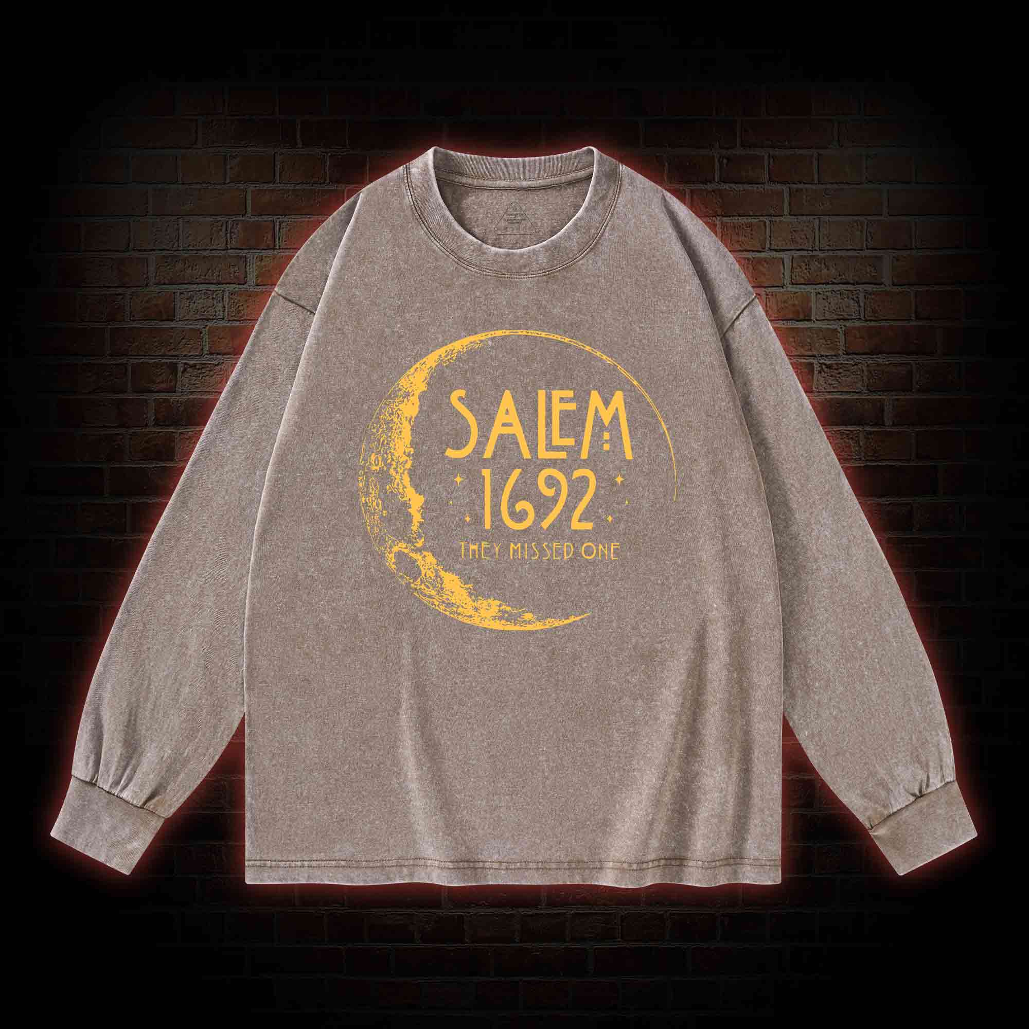 They Missed One Washed Long-Sleeve T-shirt