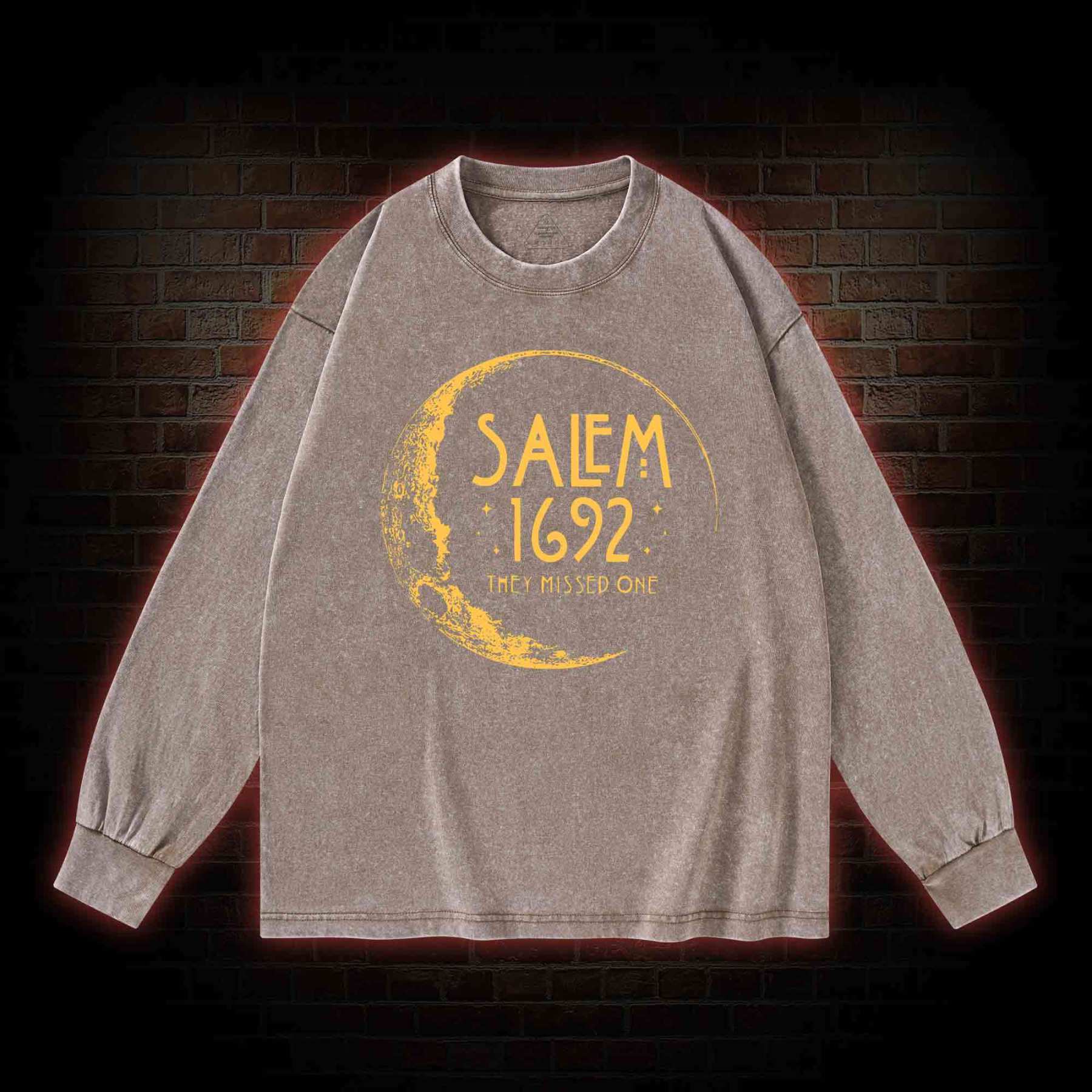 They Missed One Washed Long-Sleeve T-shirt